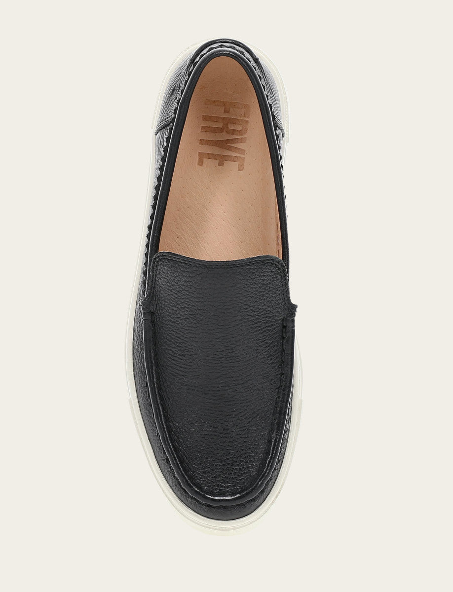 Women's Black Ivy Venetian Loafers