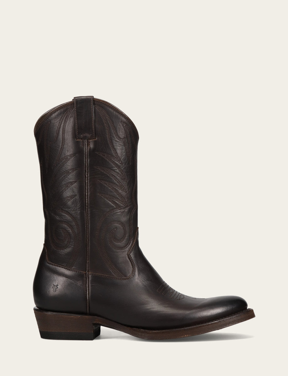 Men's Chocolate Grady Vintage Stitch Western Boots