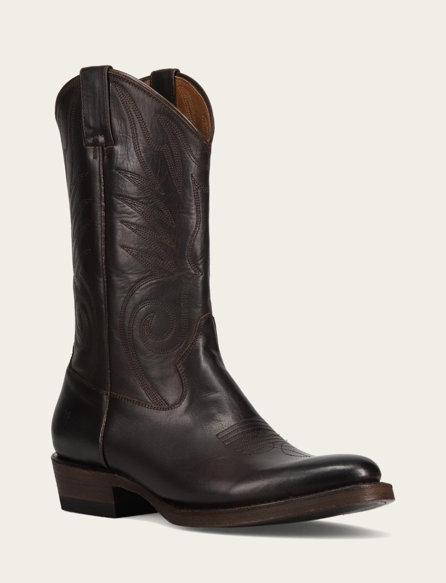 Men's Chocolate Grady Vintage Stitch Western Boots