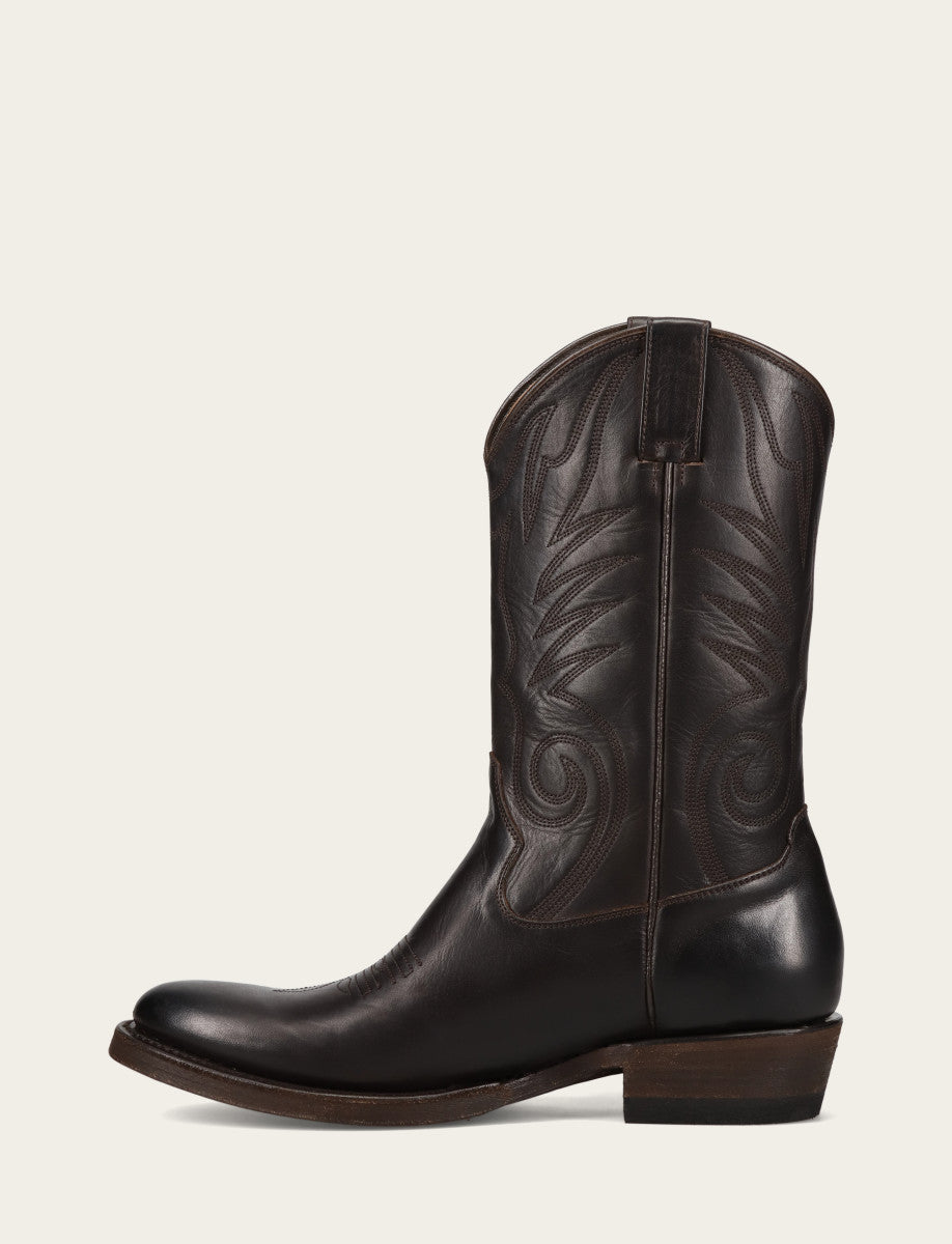Men's Chocolate Grady Vintage Stitch Western Boots