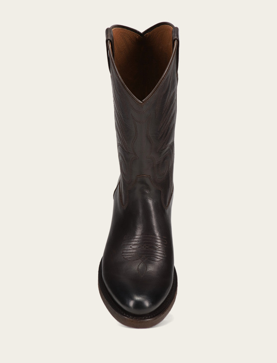 Men's Chocolate Grady Vintage Stitch Western Boots